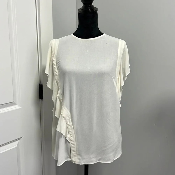 Express off white blouse size M - Picture 1 of 6